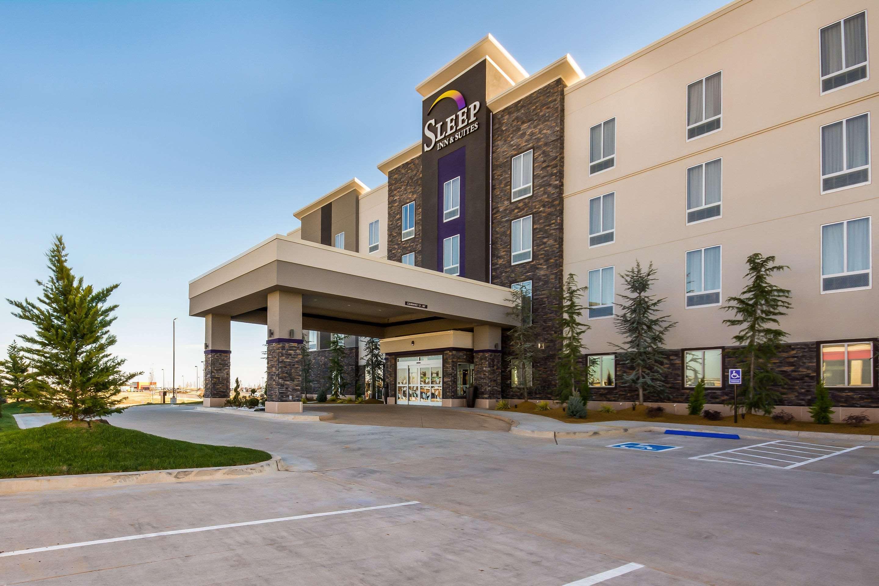 Sleep Inn & Suites Yukon Oklahoma City Exterior foto