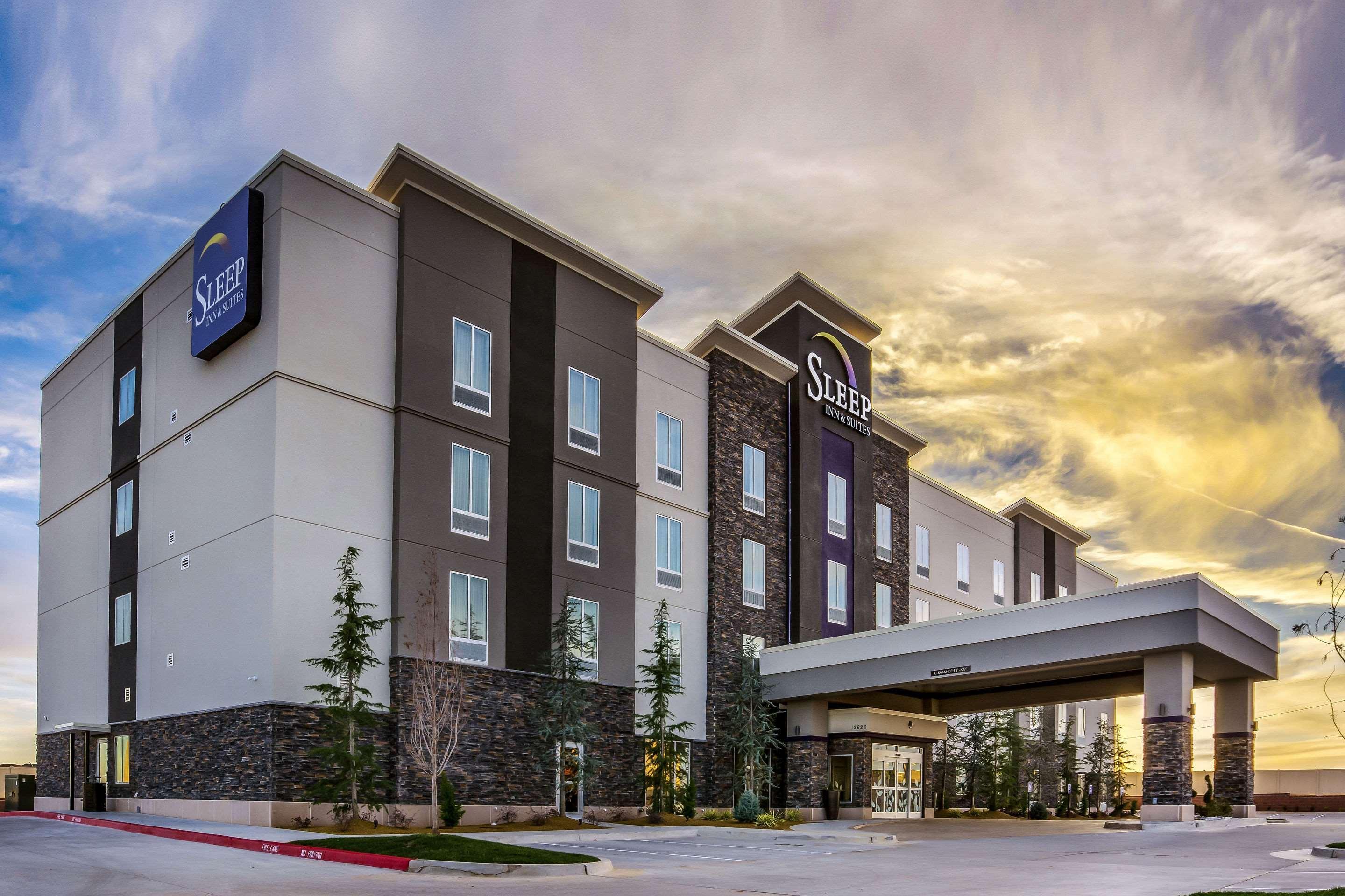 Sleep Inn & Suites Yukon Oklahoma City Exterior foto